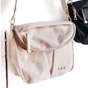 Cream Crossbody Bag